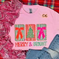 Merry & bright tees