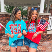 Lagoon USA star tee