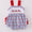Patriotic flag girls bubble