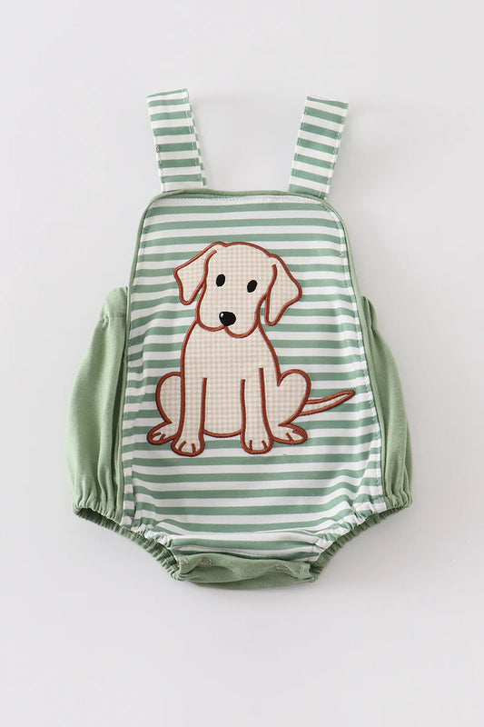 Sage puppy boys bubble