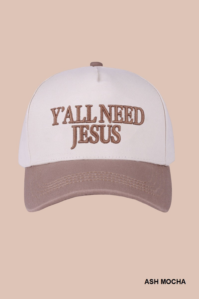 Yall need Jesus trucker hat