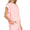 Striped pink  short set