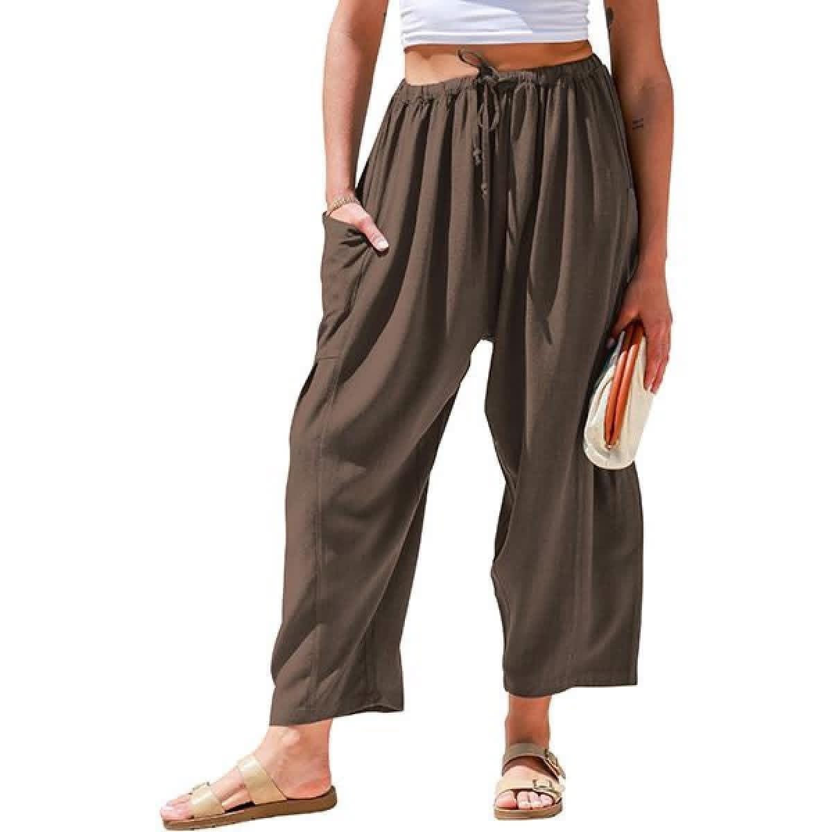 Brown casual pants 2XL