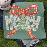 Merry sparkle tee