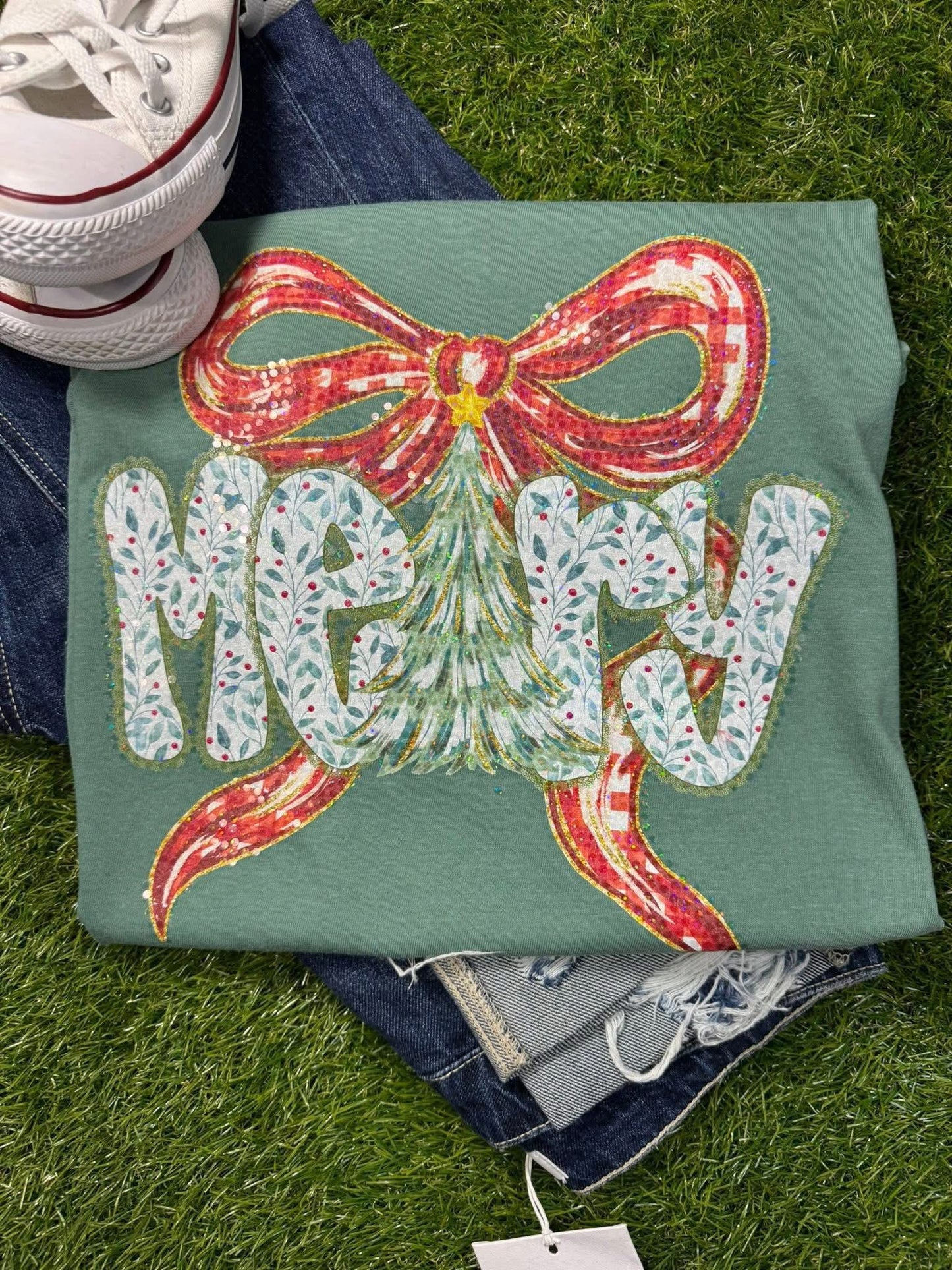 Merry sparkle tee