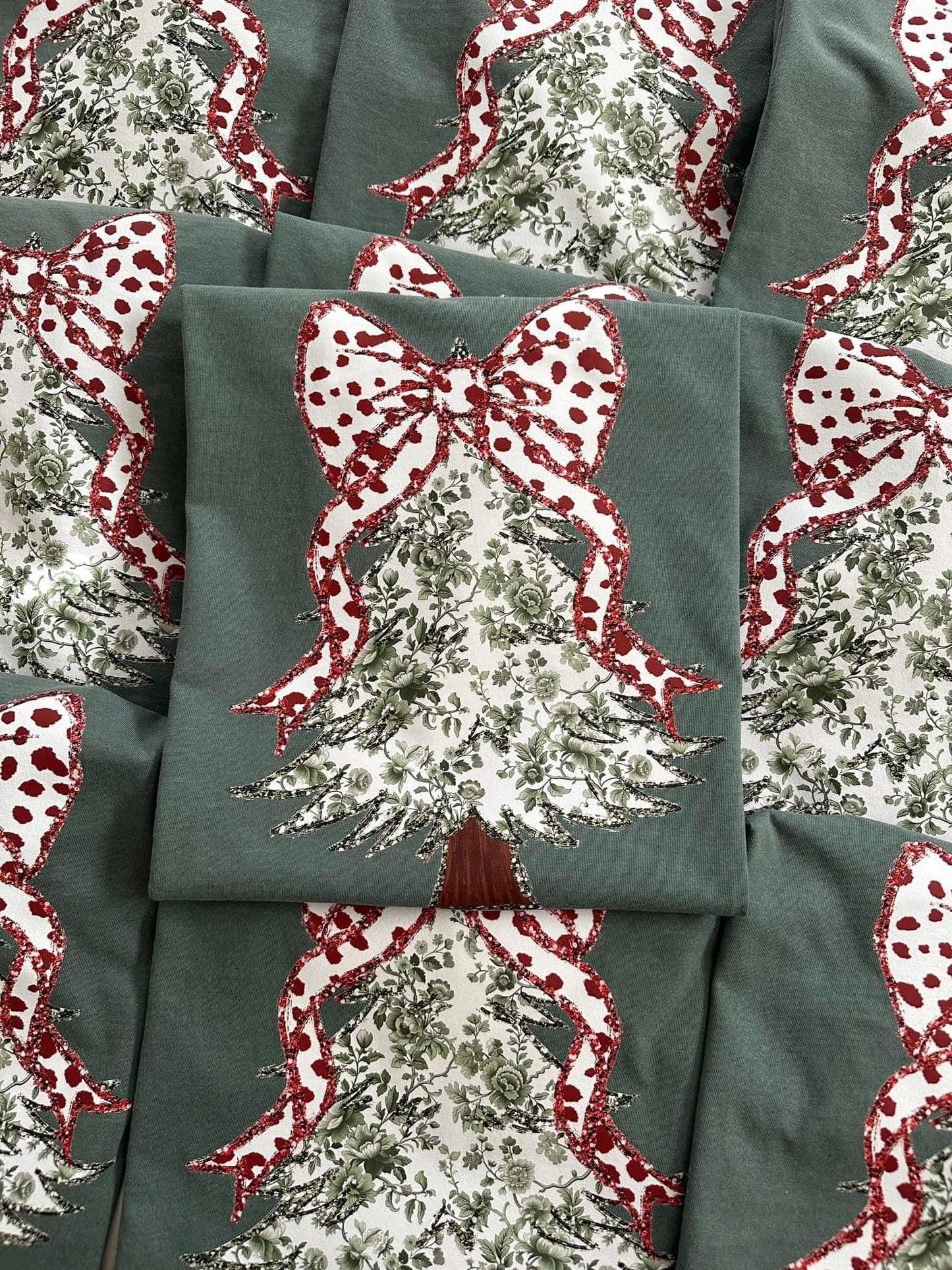 Grand Millennial Christmas tree tee