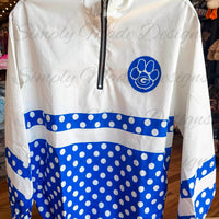 Glasgow polka dot windbreaker