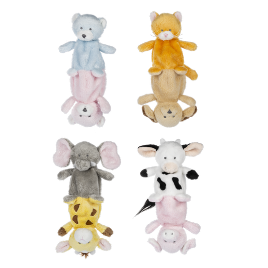 5in stuff animal flip-sides 2in1