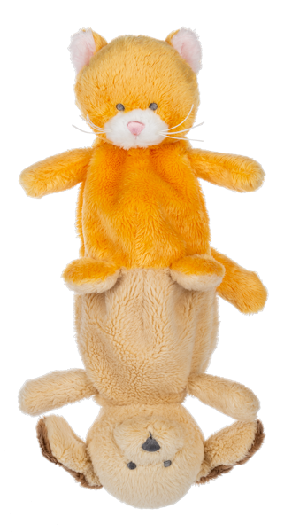 5in stuff animal flip-sides 2in1