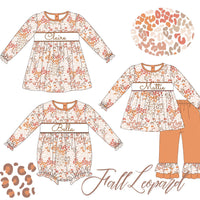 Falling for fall set-3T- includes name