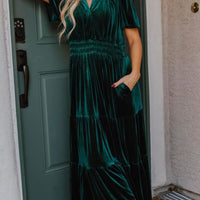 Velvet Maxi Dress