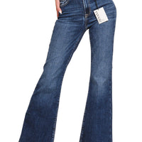 Hi rise bell bottom jeans