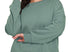 Plus size pullover - jade