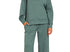Collard Long sleeve ribbed set- Jade