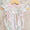 Bow floral smocked bubble