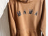Brown mama hoodie