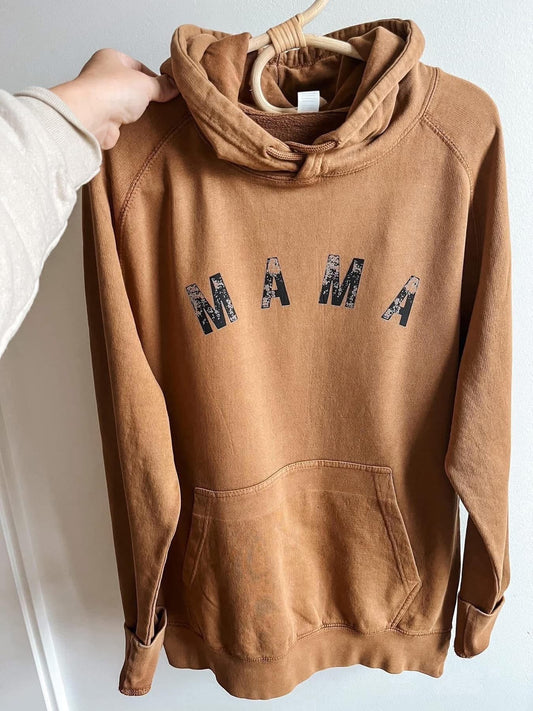 Brown mama hoodie