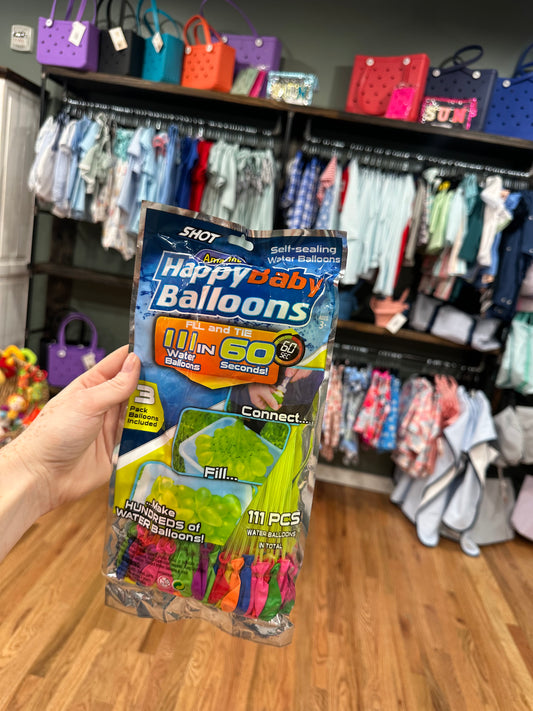 Fast fill water balloons