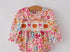 Floral pumpkin romper