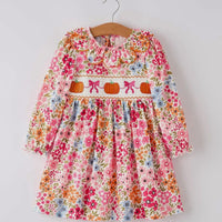 Floral pumpkin dress