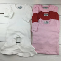 Ruffle baby romper