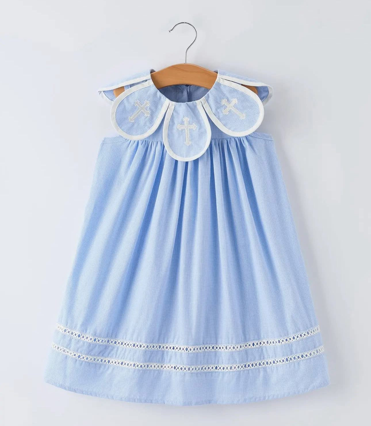 Smocked cross dress