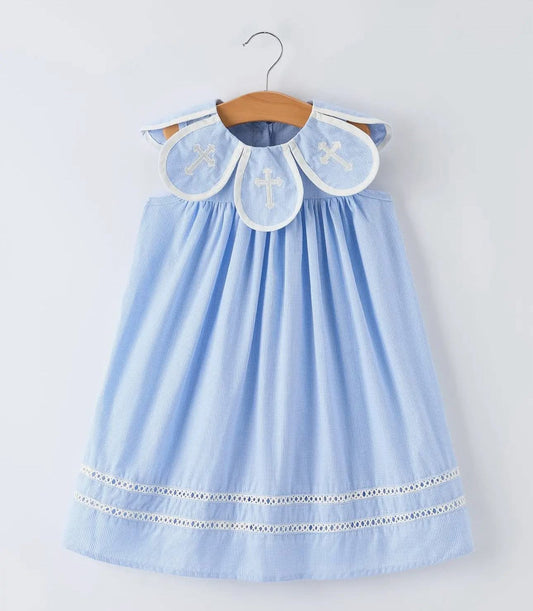 Smocked cross dress