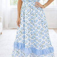 Hydrangea bloom dress