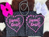 Daddy’s sweet heart leopard tee