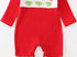 French knot Christmas romper
