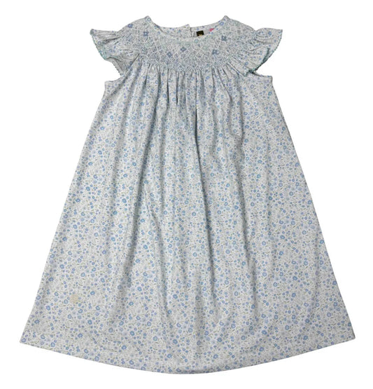 May flowers smocked dress