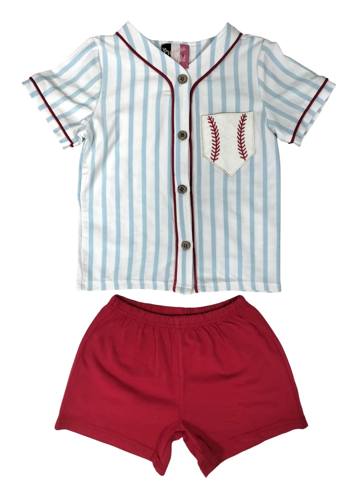 Hey Batter Batter boys short set