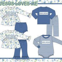 Jesus loves me bummie set