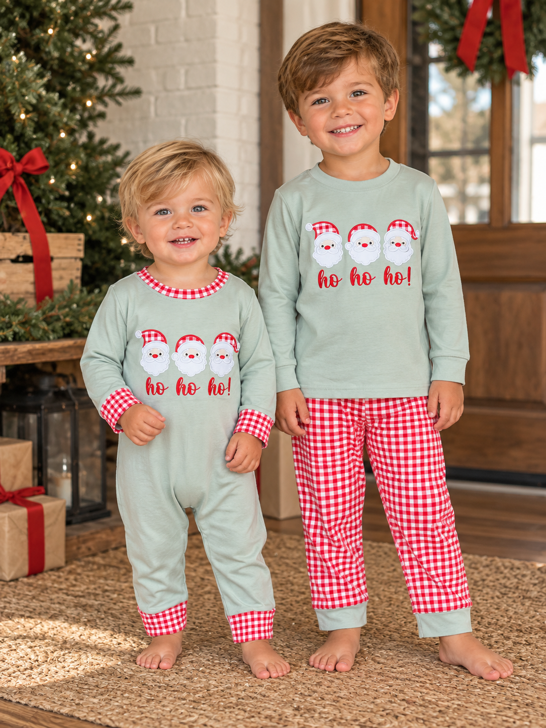Ho ho ho boys romper
