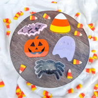 Halloween hair clips