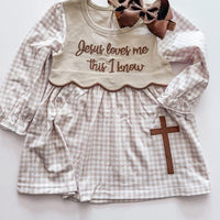 Jesus loves me this I know dress