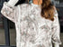Camo pullover top