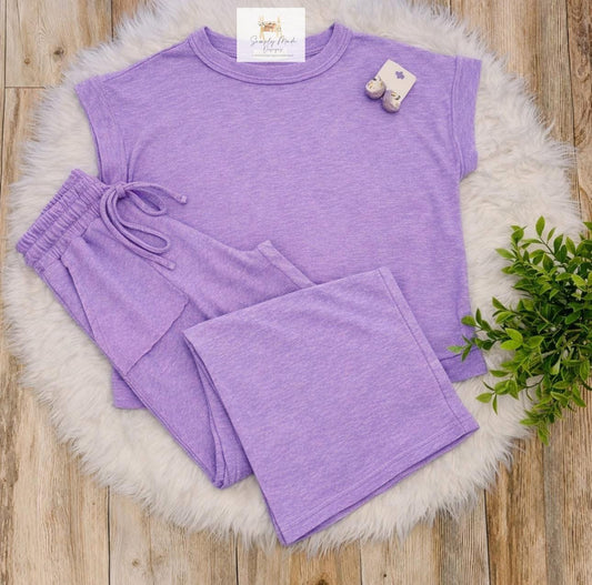 Lavender pant set