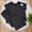Black wash pant set