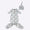 Golf baby knotted gown