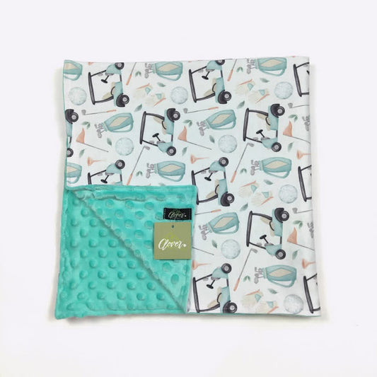 Golf baby blanket
