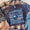 Acid wash Scotties football tee
