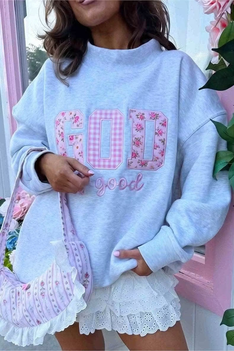 God is good mock neck - SIZE XL