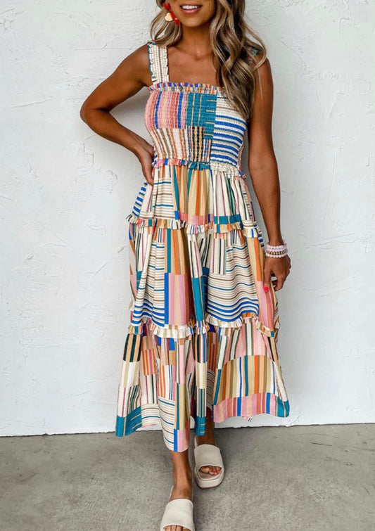 Patchwork dress SIZE M