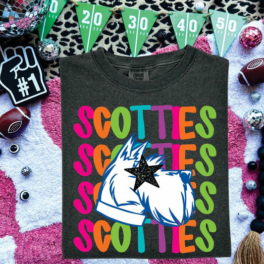 Scotties multi color- M
