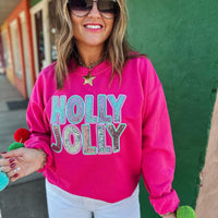 Holly Jolly Sequin Sweatshirt