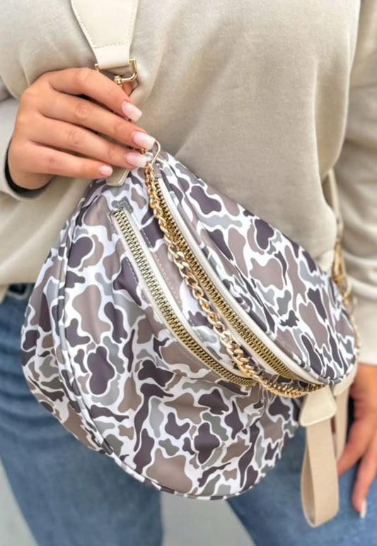 Camo bum bag