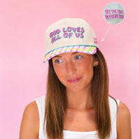 God loves all of us hat