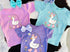 Purple silly goose tee