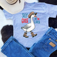 Cowboy hat silly goose tee